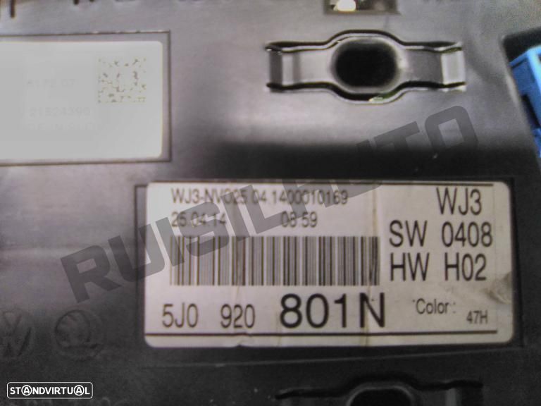 Quadrante 5j092_0801n Skoda Fabia Ii (5j) [2007_2014] 1.2 Tdi - 3