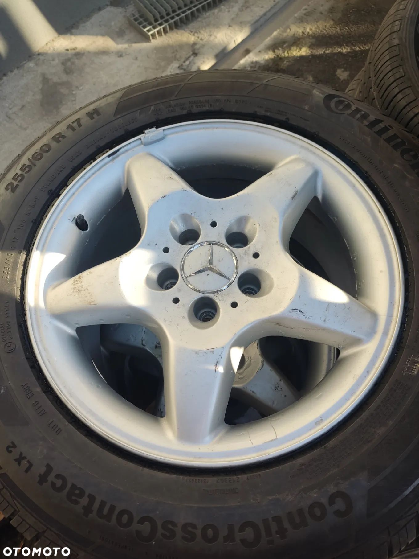 komplet kół Mercedes 255/60 R17 - 1