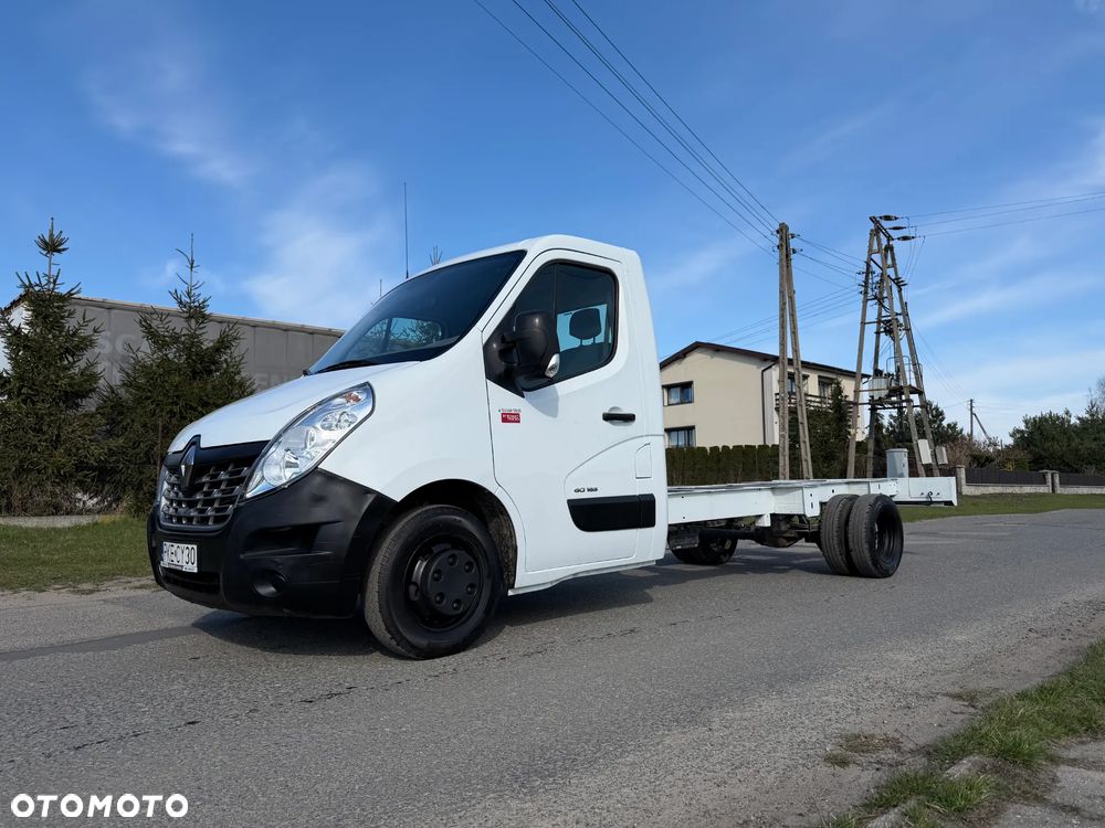 Renault Master * 2.3 / 165KM * Długa rama do zabudowy * Rozstaw osi: 4.3m * - 2
