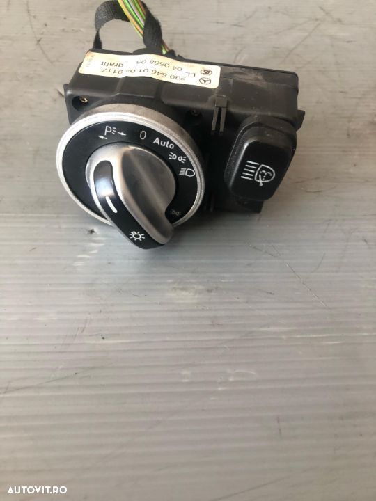 buton comanda far  mercedes sl r230 500 2001-2006 - 1