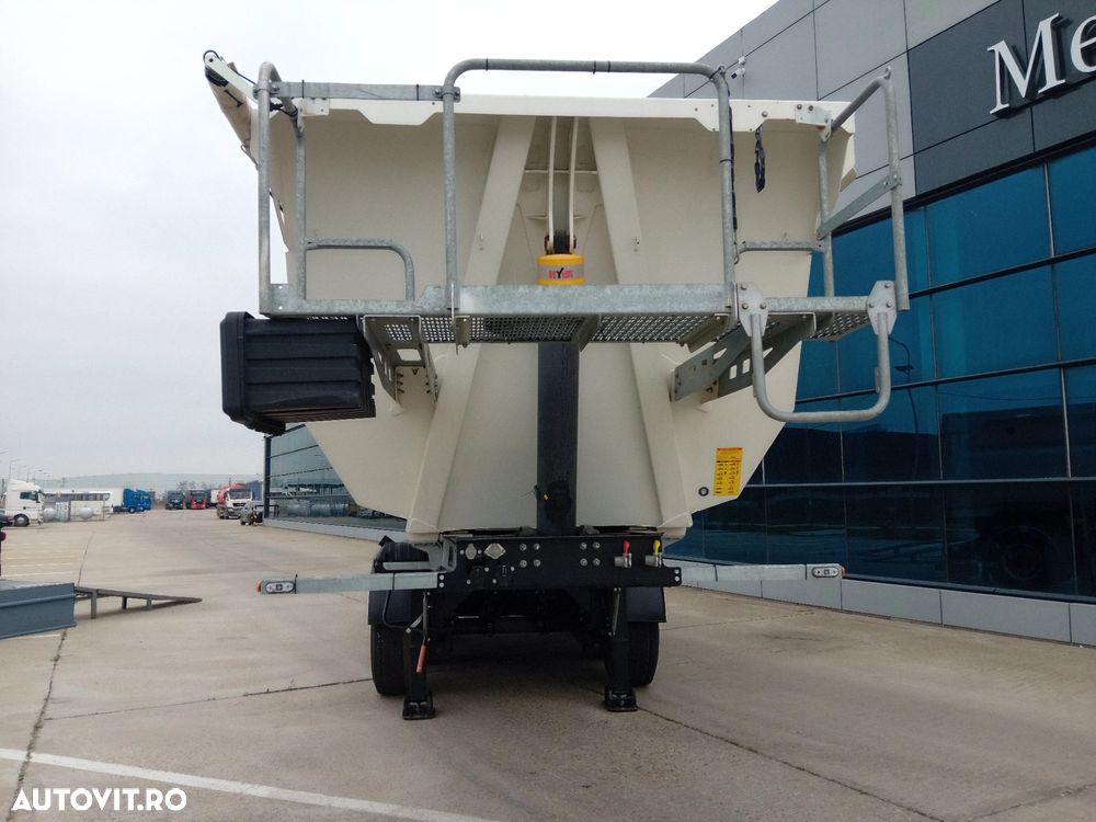 Mega 28m3 BASCULABILA,BALAST,HARDOX–NOUA/TOP! - 9