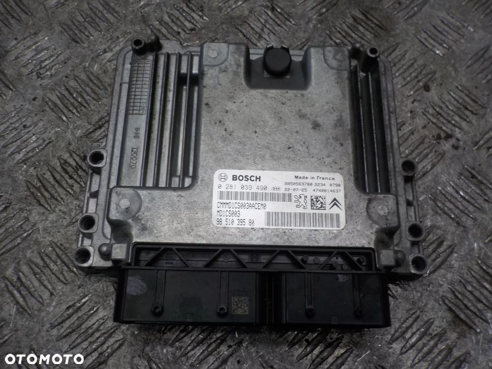 CITROEN C5 AIR CROSS 1.5 HDI STEROWNIK SILNIKA 9851039580 - 1