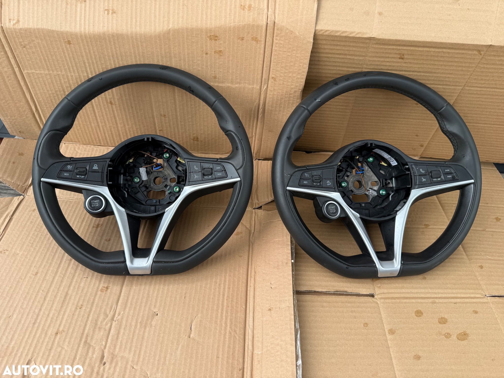 Volan piele cu comenzi ALFA ROMEO GIULIA sau STELVIO an 2016-2023 - 1