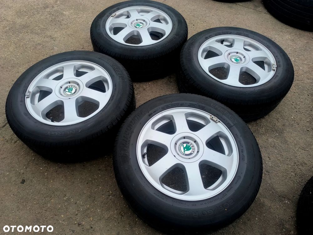 5x100 Alufelgi Felgi Aluminiowe 15 Koła Letnie Lato SKODA OCTAVIA I 1U0 FABIA ROOMSTER RAPID PRAKTIK VW SEAT AUDI Legnica ALU-RAD 4,5mm 195/65 - 3