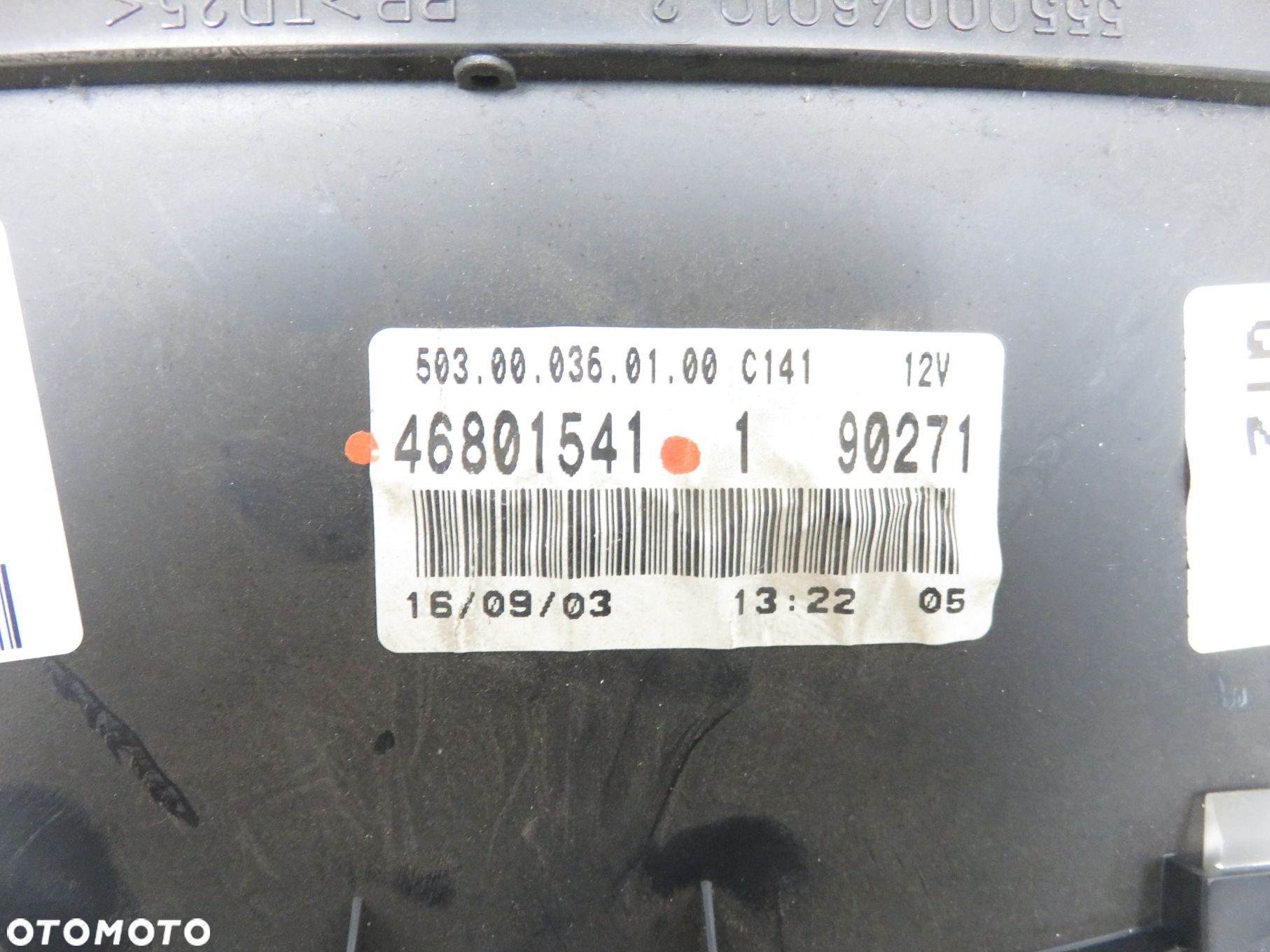 STACYJKA STEROWNIK FIAT PANDA II 1.1 6160107002 55192634 - 9