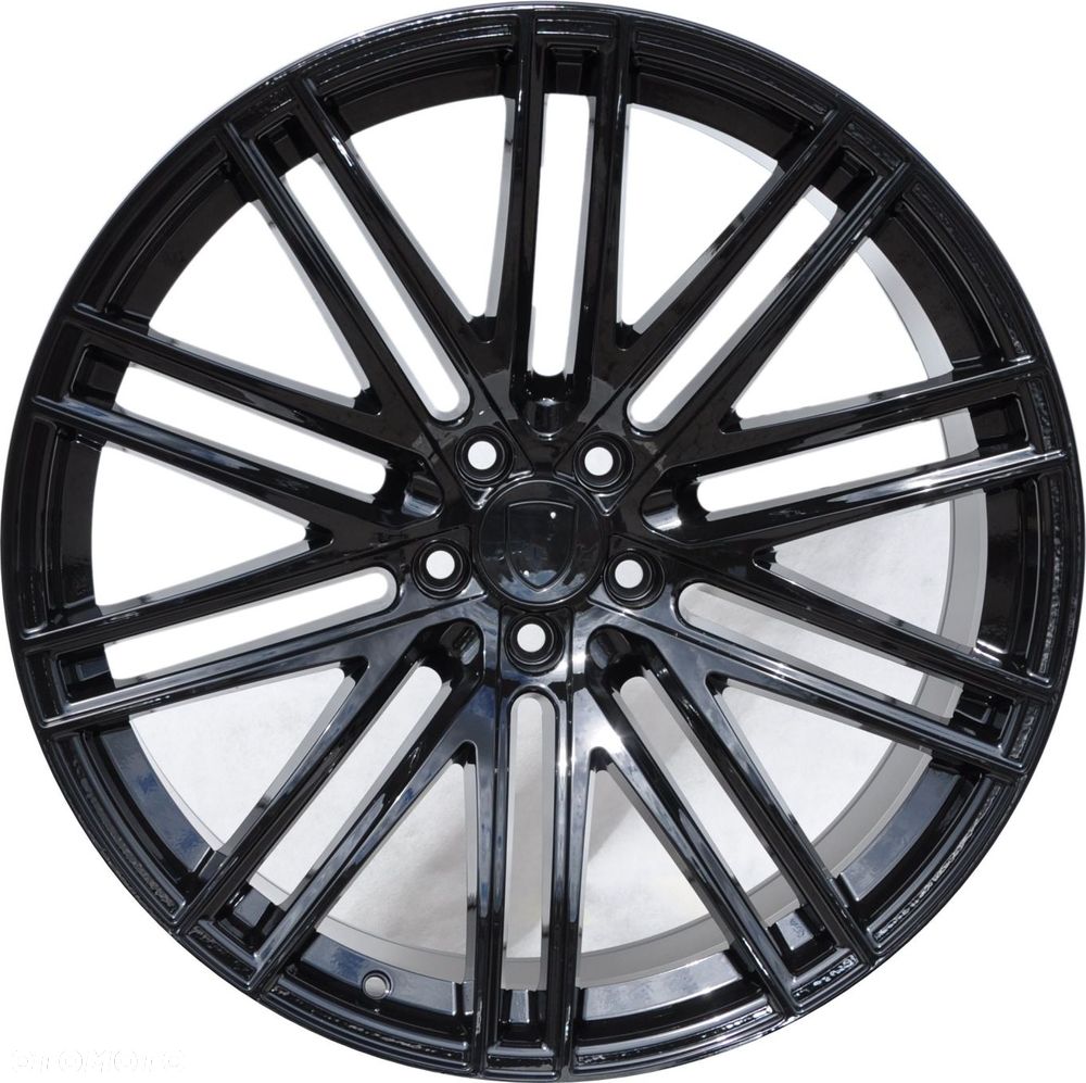 1274 CZARNE NOWE FELGI 21 5x112 DO PORSCHE MACAN - 4