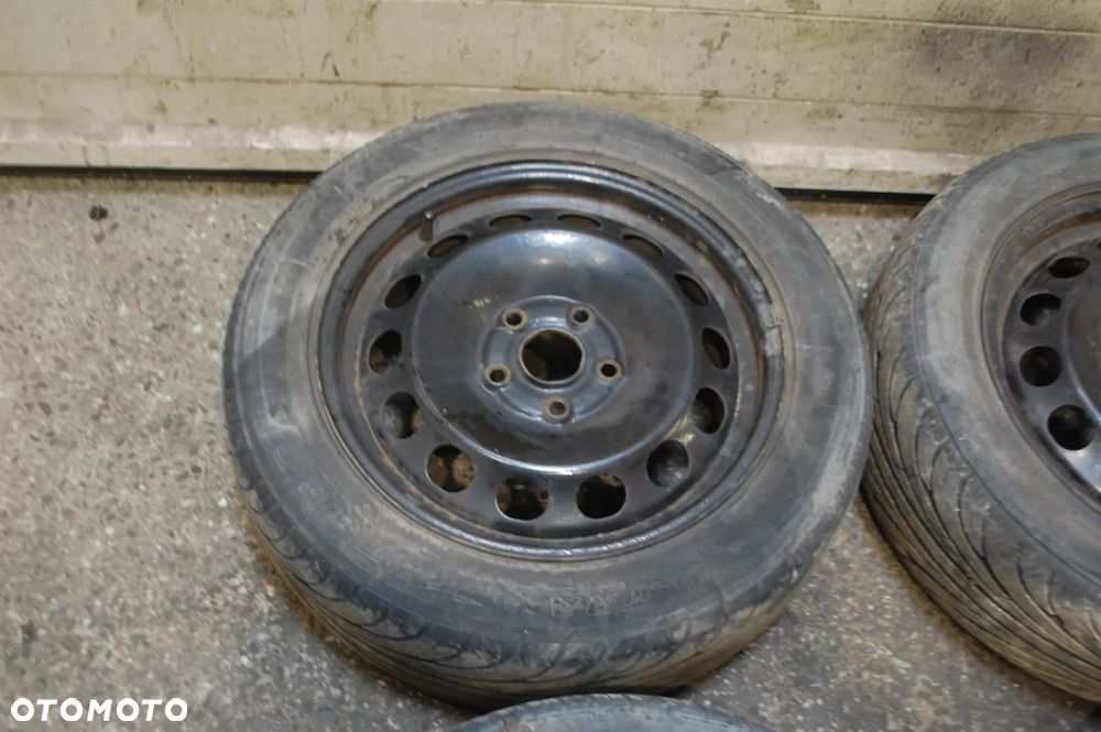 KOŁA FELGI STALOWE + OPONY LETNIE 5X112 205/55R16 ET48 6.5J SEAT LEON II AUDI A3 8P VW SKODA - 5