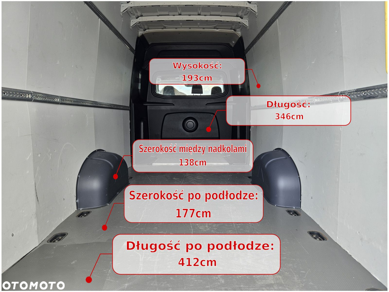 Volkswagen Crafter L4H2 *109900zł NETTO* Brygadówka 6 osób 2.0TDi/140KM - 19