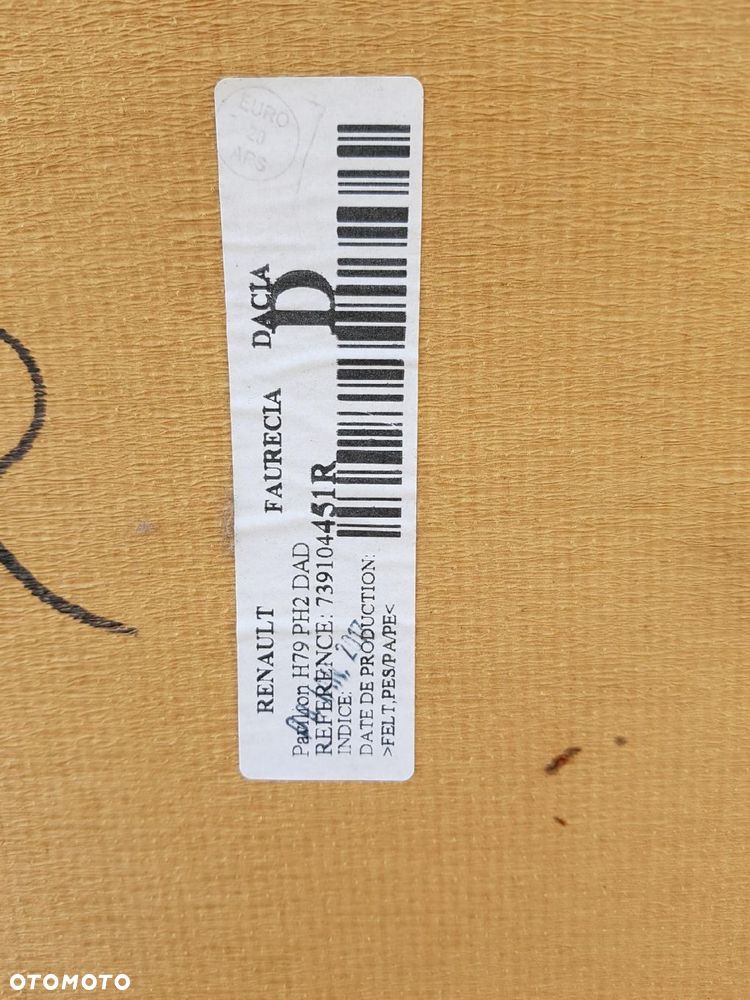 DACIA DUSTER I LIFT 13-17r PODSUFITKA 739104451R - 10