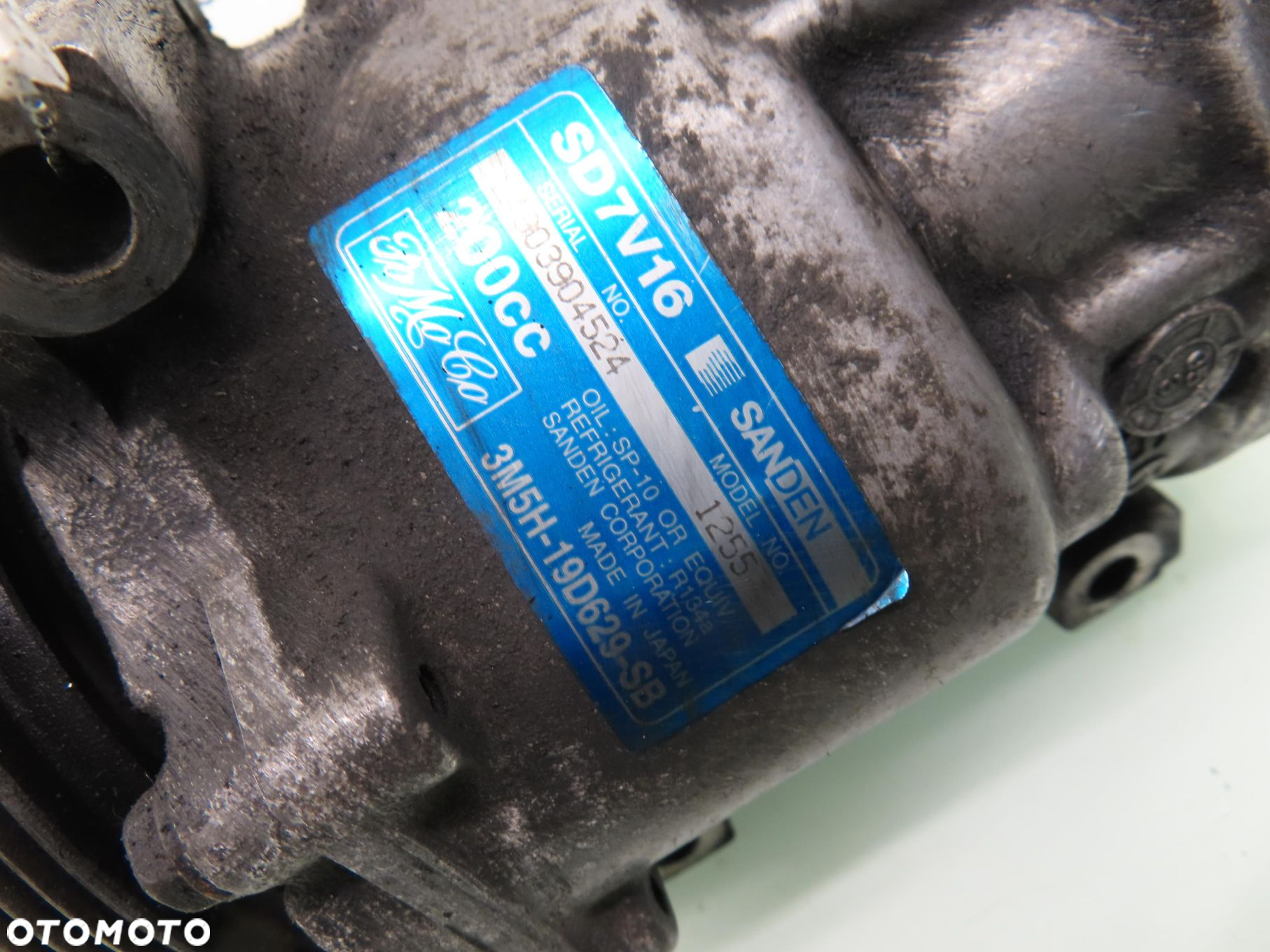 KOMPRESOR KLIMATYZACJI FORD FOCUS MK2 II 1.6 TDCi 3M5H19D629SB 1255 - 7