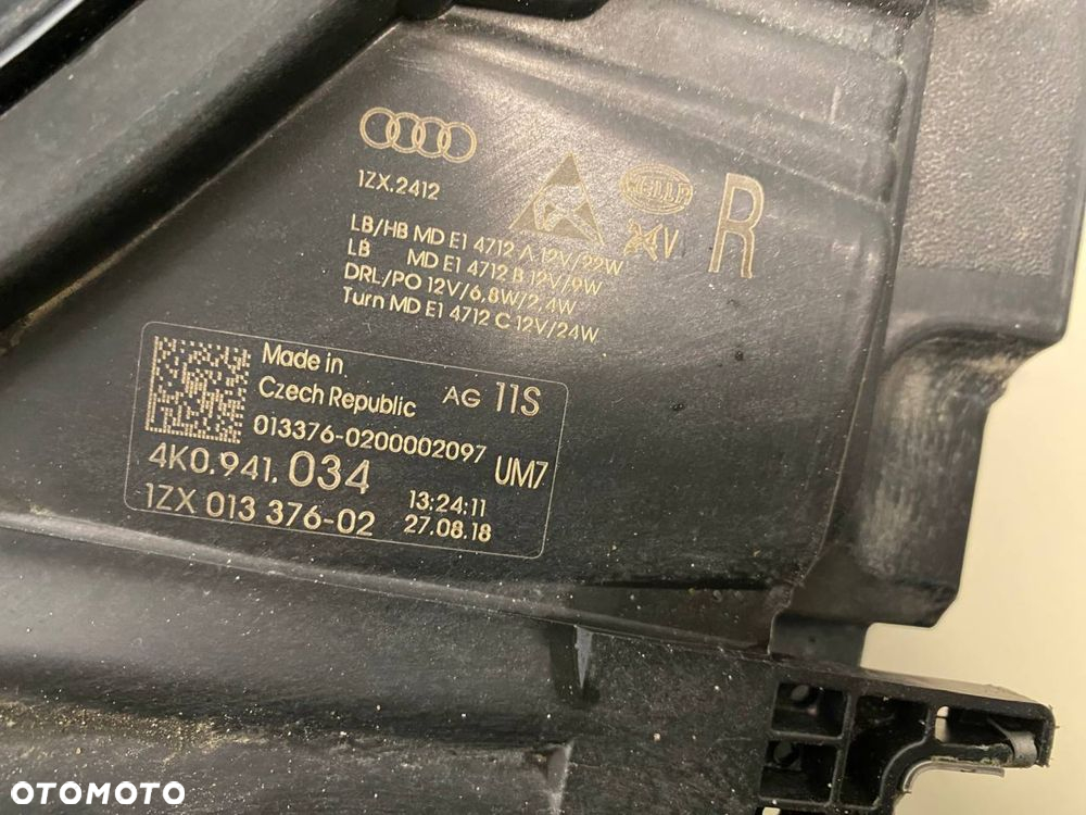 Lampa lewa i prawa Audi A6 C8 led komplet kompletne igły - 3