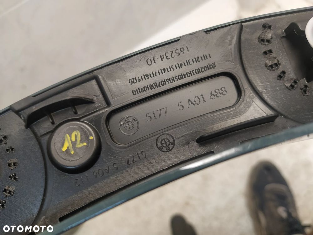BMW X1 U11 LISTWA NAKŁADKA BŁOTNIKA PRAWY TYŁ TYLNA ORYGINAŁ - 12