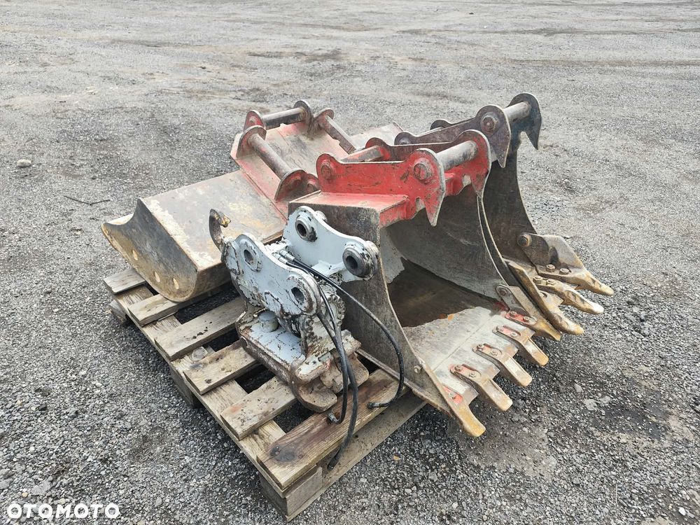 Obrotnica powertilt tilt szybkozłącze hydrauliczny Lehnhoff MS03 z hakiem ładunkowym - 13