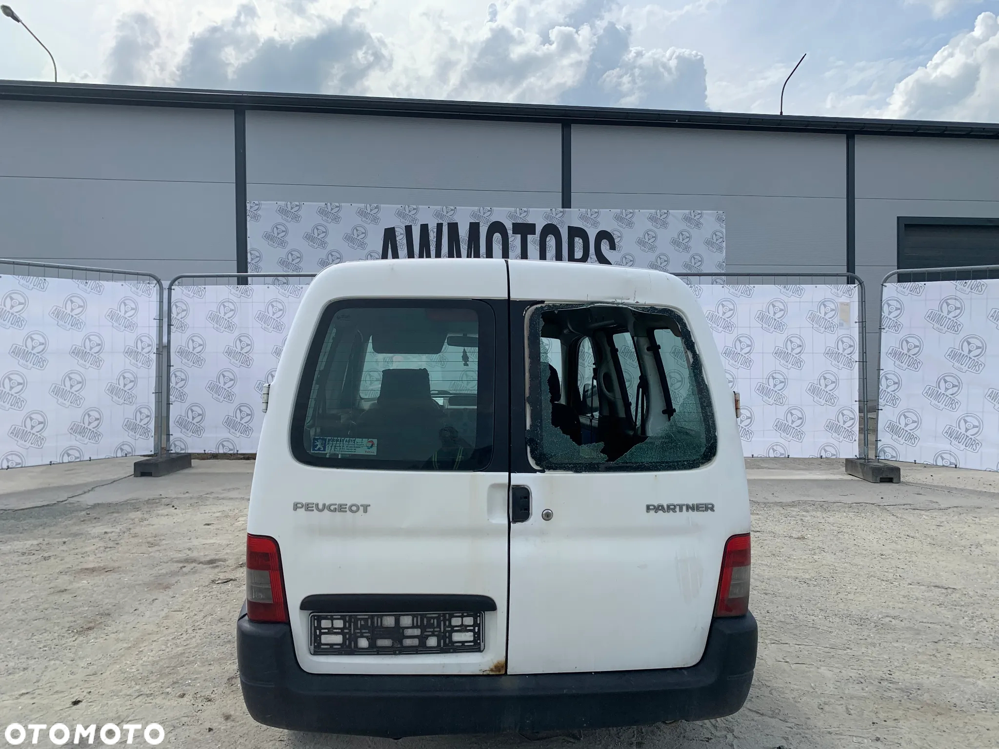 PEUGEOT PARTNER 2007 *SAMOCHÓD NA CZĘŚCI* 733 MASKA LAMPA DRZWI LUSTERKO ZDERZAK GRILL BŁOTNIK KLAPA BELKA PRAWE LEWE PRZÓD TYŁ - 4