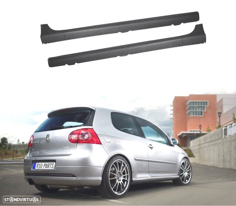 EMBALADEIRAS LATERAIS VOLKSWAGEN VW GOLF 5 03-08 LOOK R32 - 1