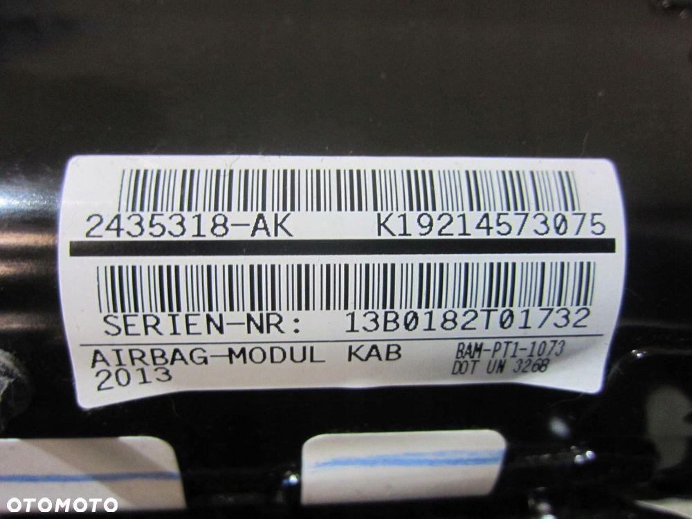 BMW X3 F25 F26 X4 PODUSZKA KIEROWCY KOLANOWA USA AIRBAG 9214573 72129214573 - 7