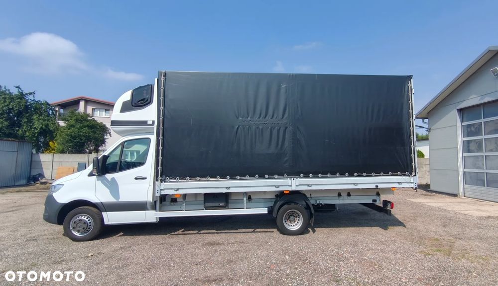 Mercedes-Benz SPRINTER 12EP DRZWI TYŁ 5,5M BLIZNIAK WYS. RAMPOWA SALON PL BEZWYPADKOWY FV23% ZADBANY SERWIS ASO 317 517 DO 3,5T DMC - 9