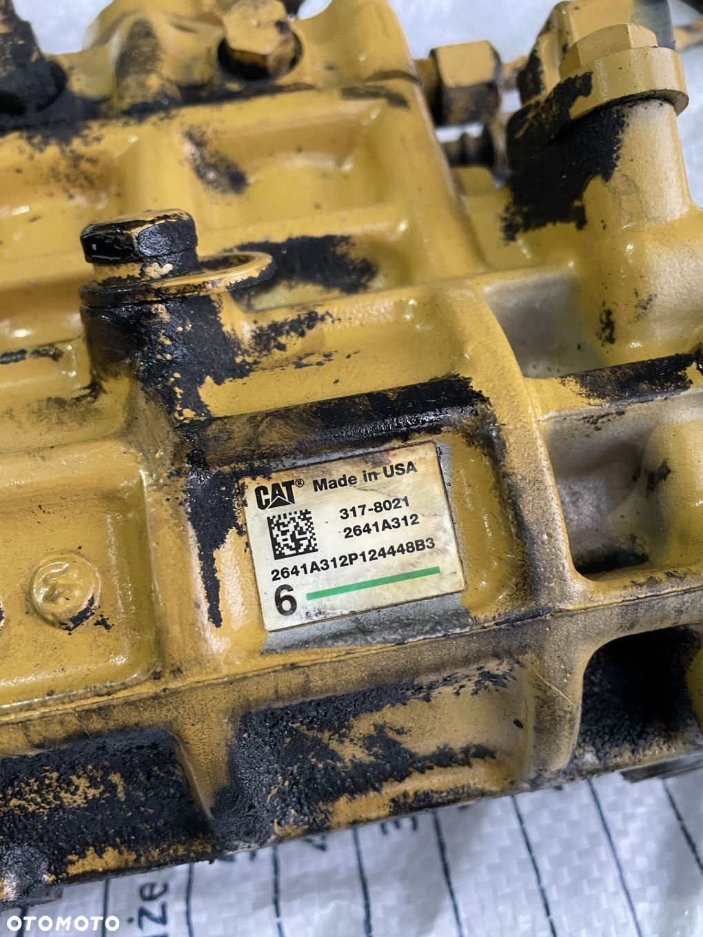 Caterpillar Cat Perkins 1106D C6.6 - pompa wtryskowa 2641A312 317-8021 10R7660 - 2