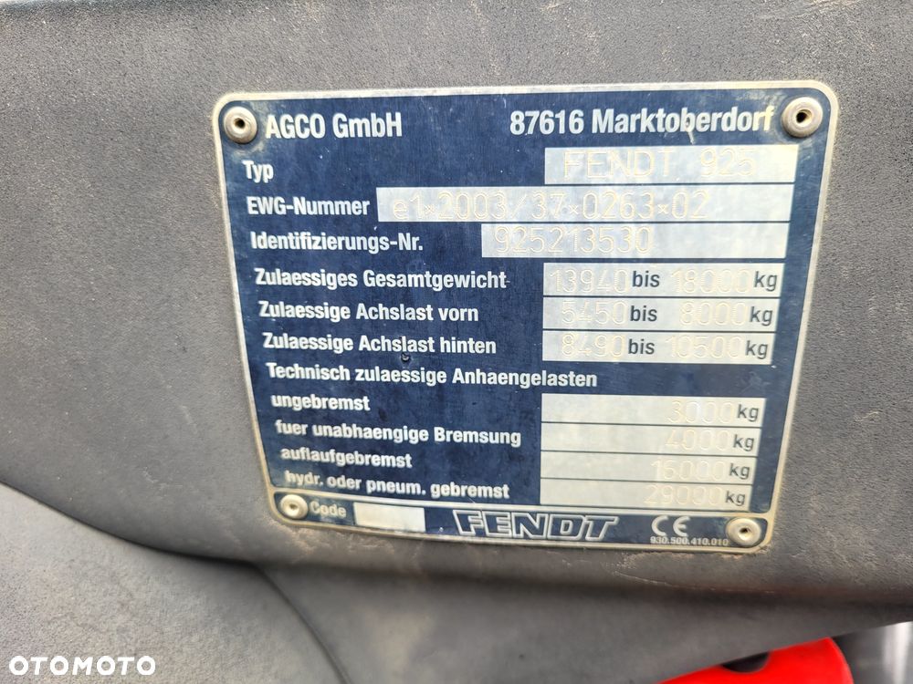 Fendt 927 VARIO PROFI - 24