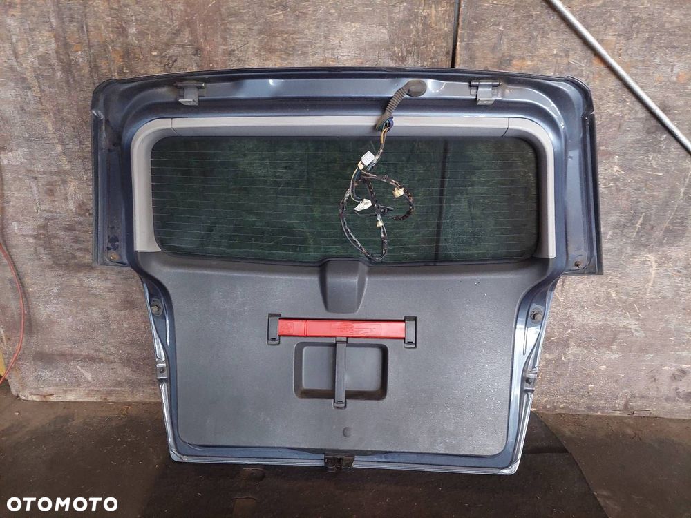 KOMPLETNY TYŁ KLAPA BAGAŻNIKA ZDERZAK TYŁ LAMPY OPEL ZAFIRA B LIFT Z168 - 13