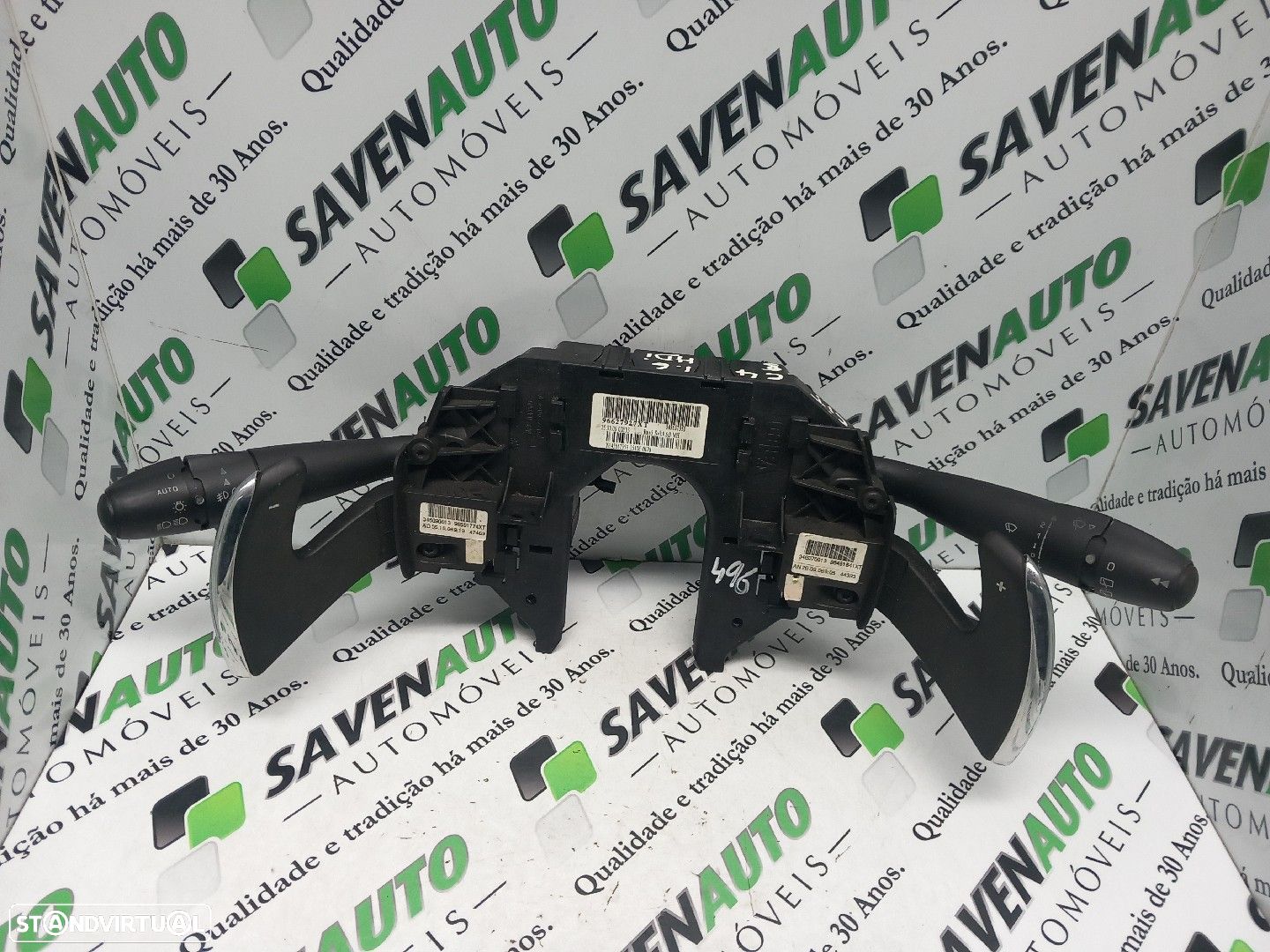 Conjunto (Comutador) Manetes (Piscas E Escovas) Citroën C4 Picasso I V - 1