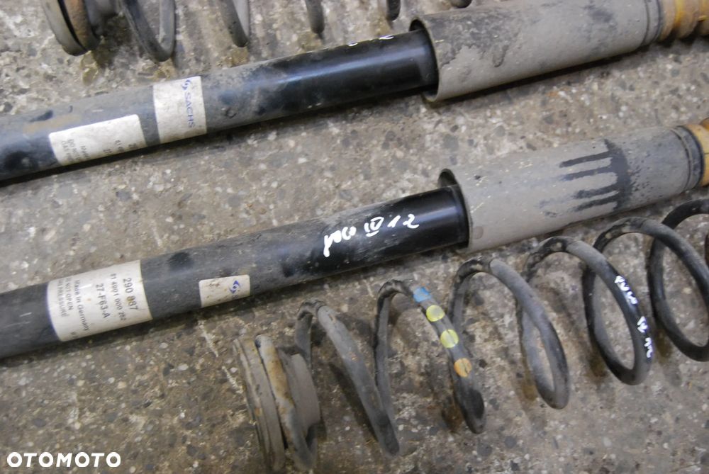 AMORTYZATORY TYŁ TYLNE + SPRĘŻYNY VW POLO IV 9N 1.2 6Q0513025AA SACHS - 12