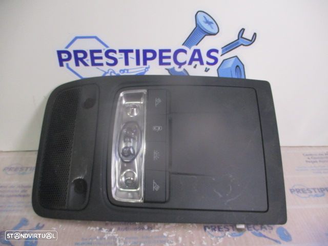 Luz De Teto Plafonier 8X0947135AG AUDI A1 SPORTBACK 8X FASE 1 2013 1.6TDI 105CV 5P PRETO - 1