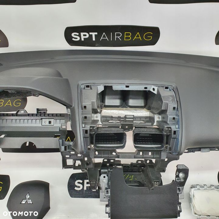 MITSUBISHI ECLIPSE CROSS DESKA ROZDZIELCZA KONSOLA KOKPIT PULPIT PODUSZKI AIRBAG AIR BAG PASY KIT SET - 3