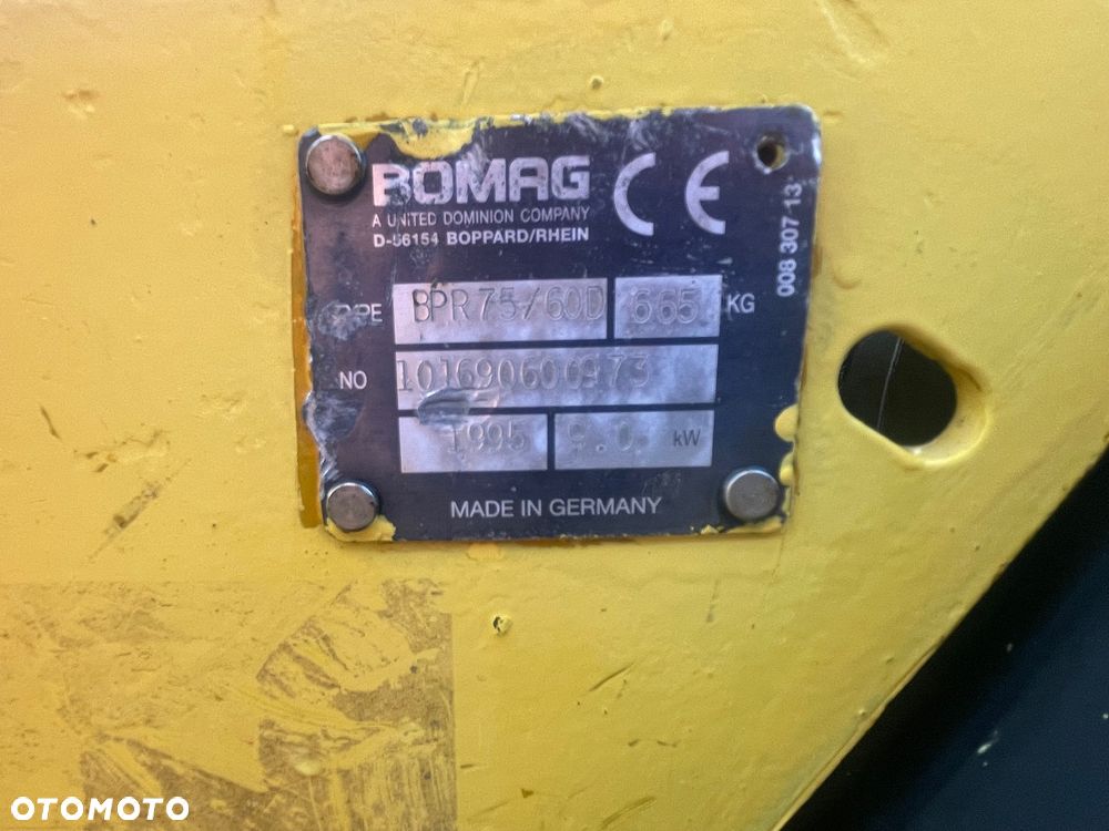 Bomag Zagęszczarka BPR 75 / 60D - 15