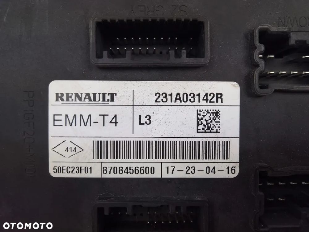 sterownik moduł emm-t4 vivaro b trafic iii talento 231a03142r - 2
