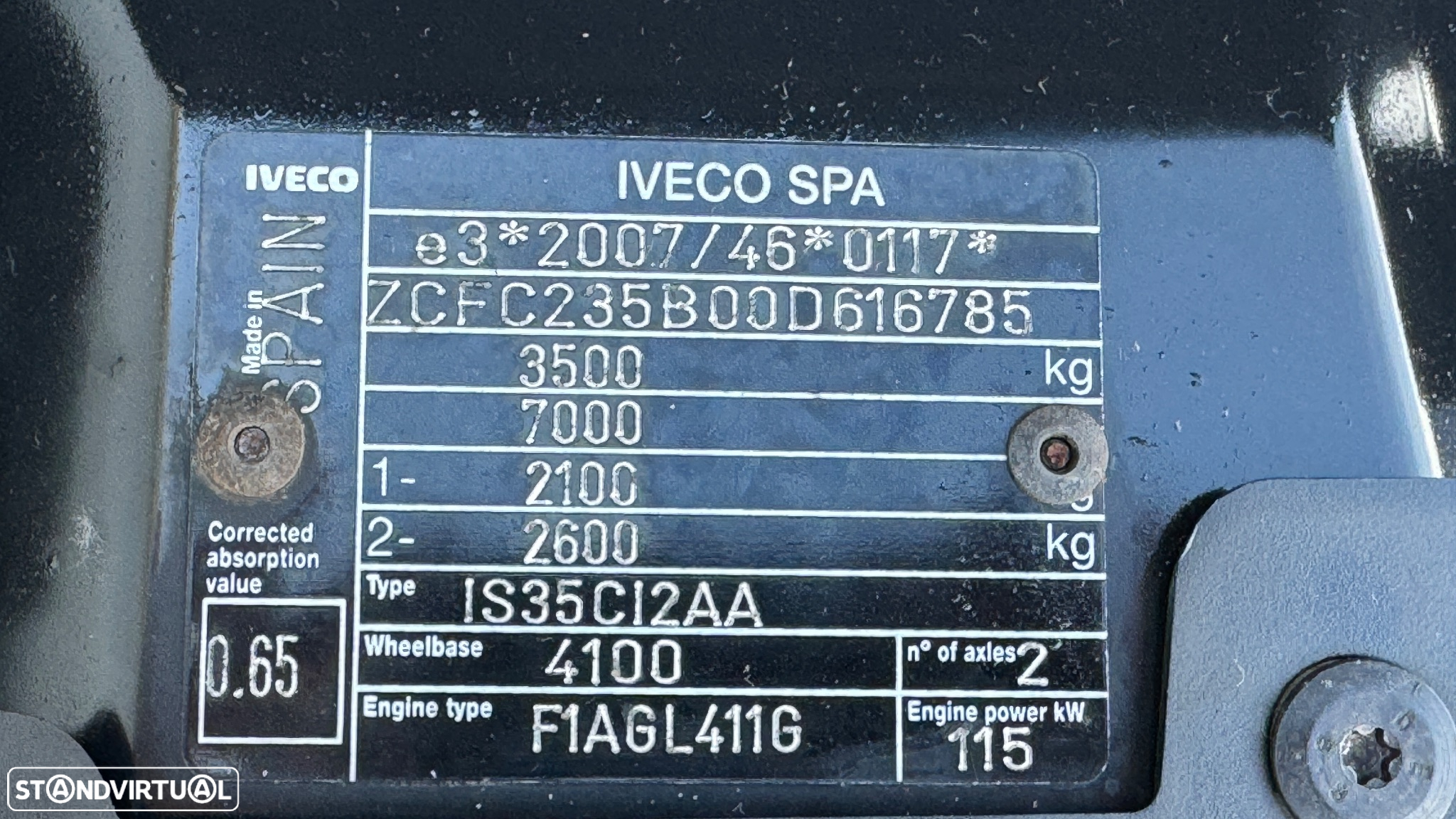 Iveco Daily 2.3 35C16 4100 - 32