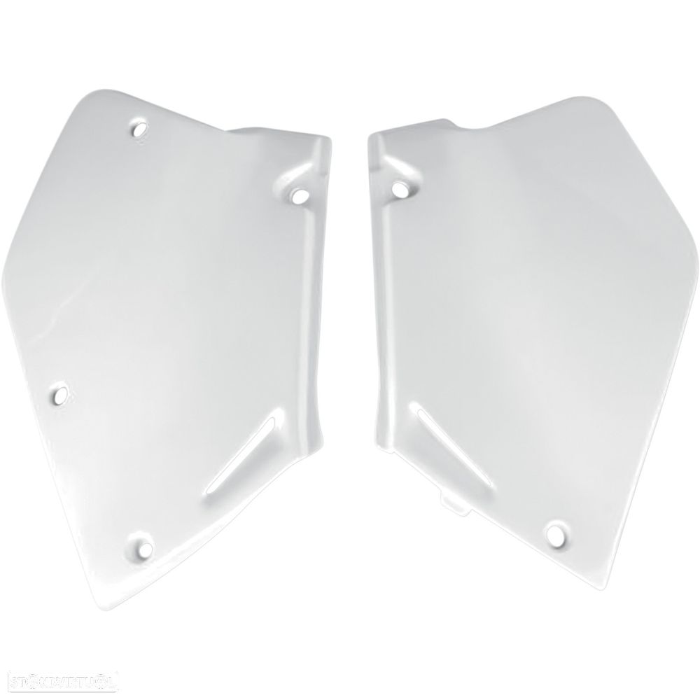 paineis laterais traseiros ufo branco honda cr 125 / 250 - 1