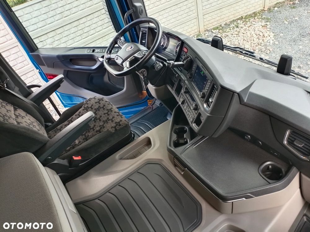 Scania ''S''  G 450* 6x2*+DŻWIG KRAN HDS ATLAS 206.3VE  WYSÓW 11,2m * Sterowanie Radiowe* ROTATOR* CHWYTAK do PALET* Skrzynia 6.8m* 298000km - JAK NOWA* z NIEMIEC - 14