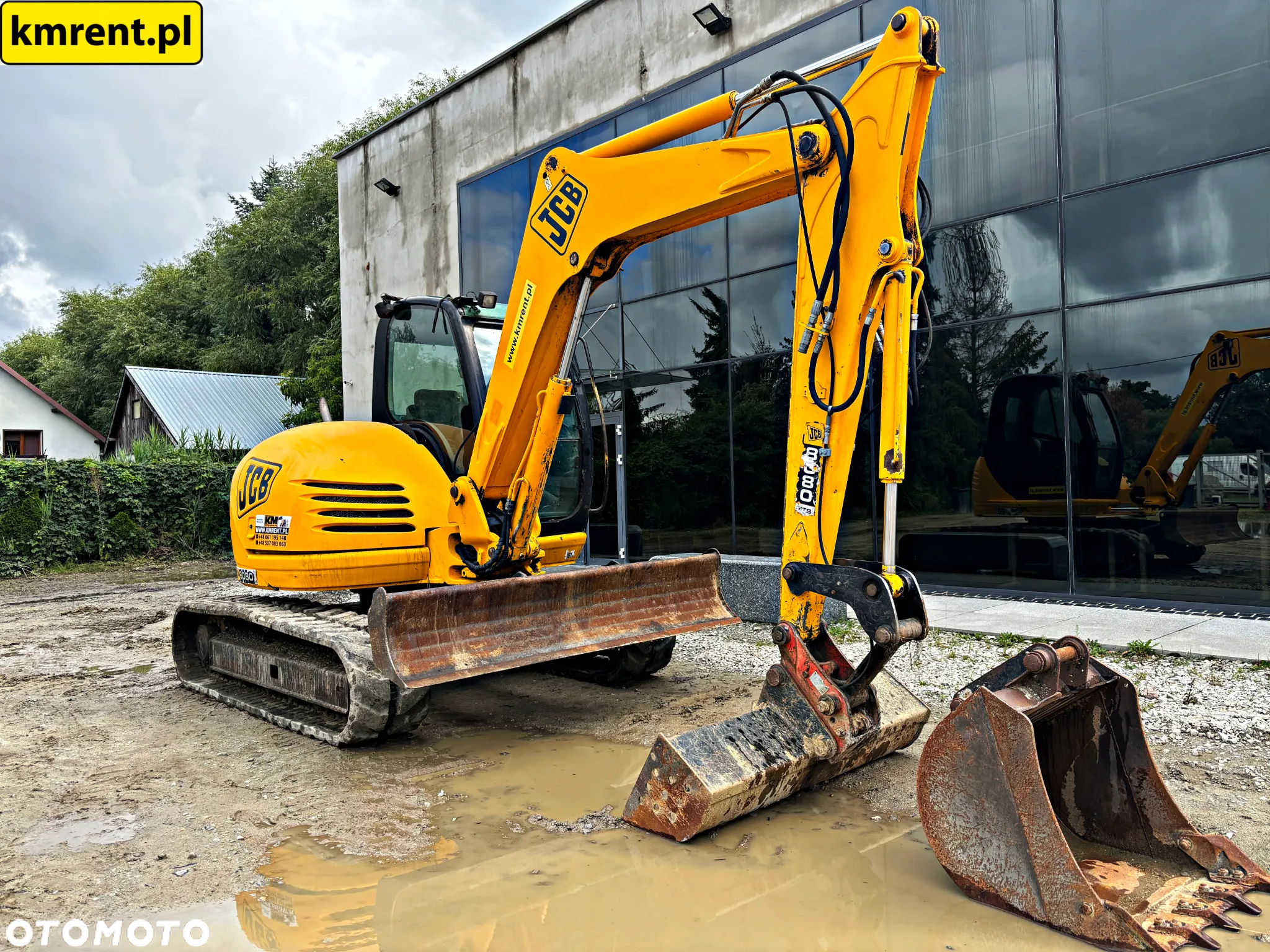 JCB 8080 MINI-KOPARKA 2005R. | 8085 85 YANMAR VIO KUBOTA KX MECALAC 8MCR - 6