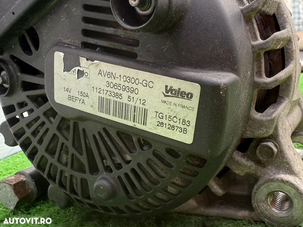 ALTERNATOR FORD FOCUS MK3 2013 1.6 DIESEL Duratorq BREAK COD OEM 30659390 AV6N-10300-GC 2011-2015 - 7