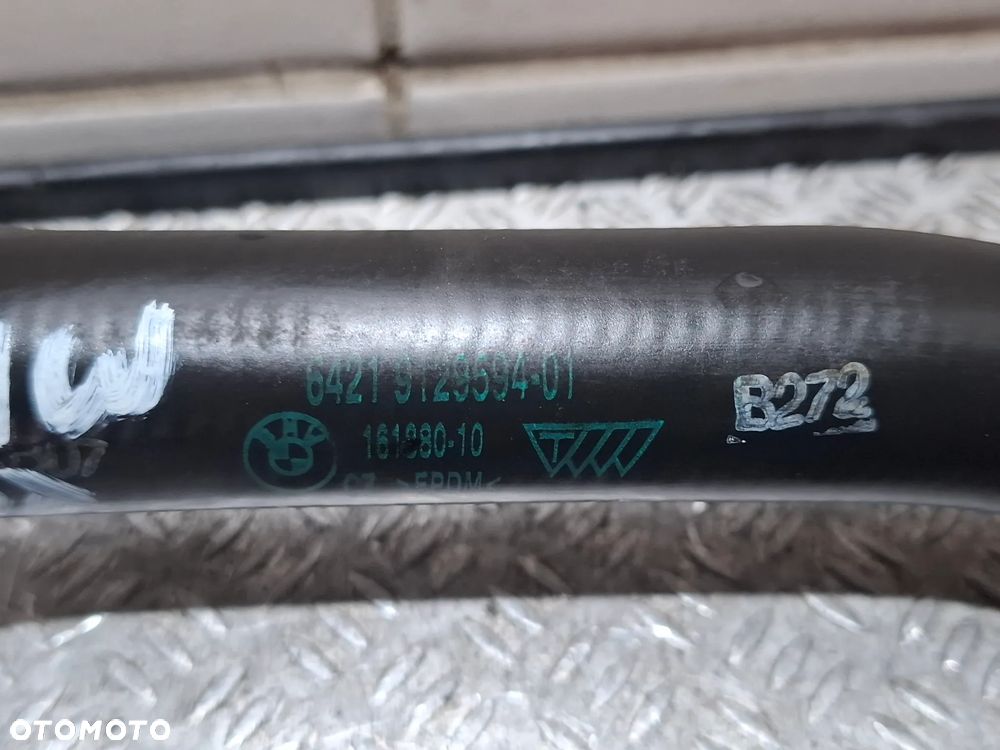 Wąż rurka przewód chłodnicy BMW E90 E91 2009 lift 2,0 D nr 9129594 - 2