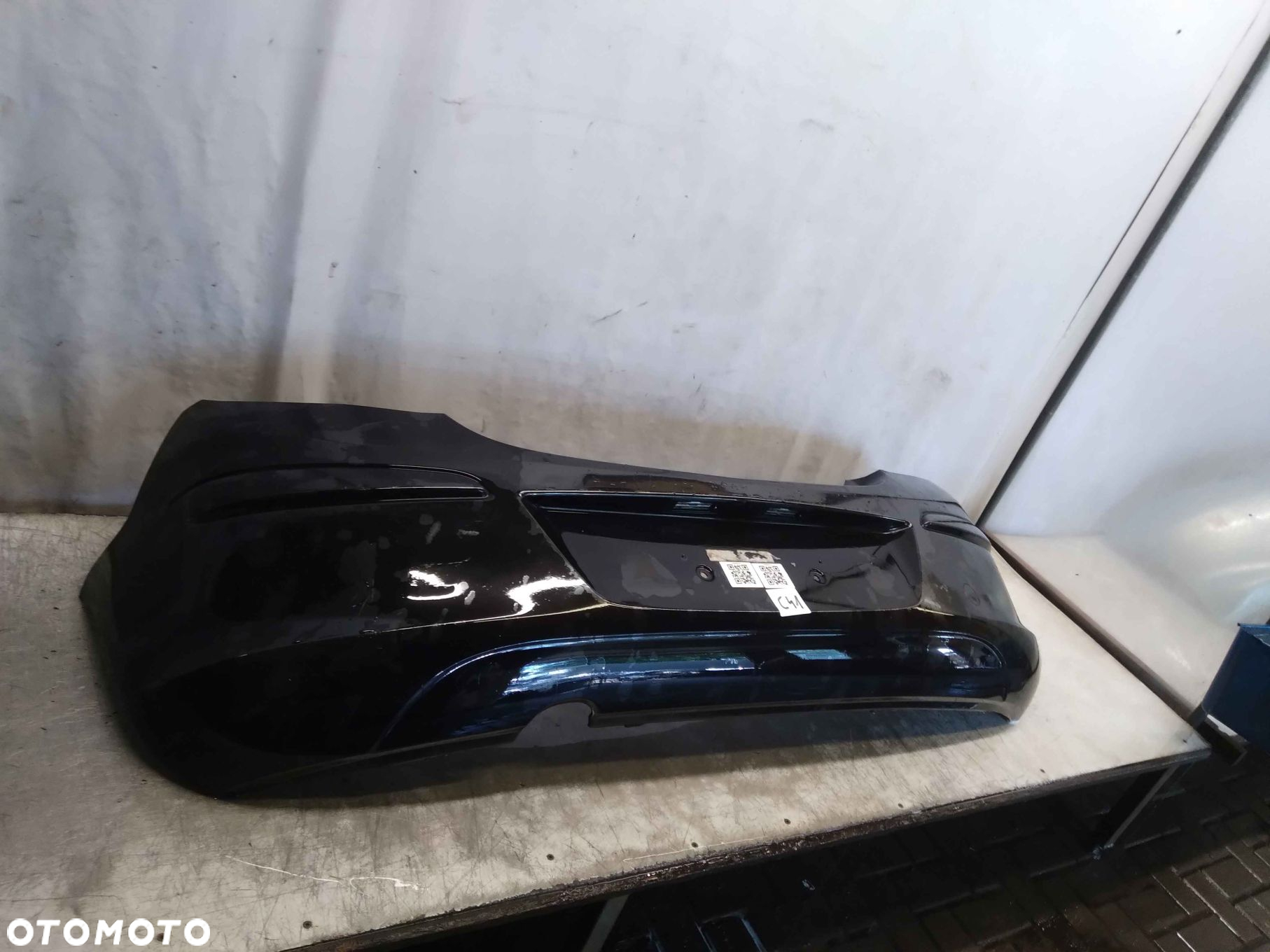 ^ ZDERZAK TYŁ TYLNY OPEL CORSA D Z20R CZARNY 5D 5 DRZWI HB - 3