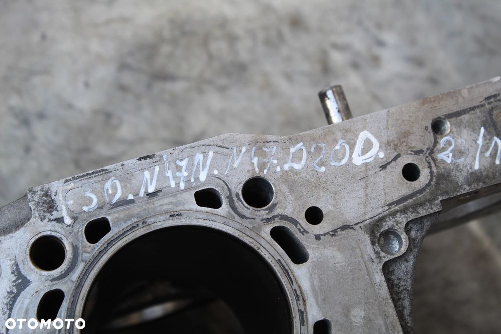 BLOK SILNIKA BMW N47N N47D20D C 2.0D 218KM BMW F30 F10 F20 7810596 NOMINAŁ - 3