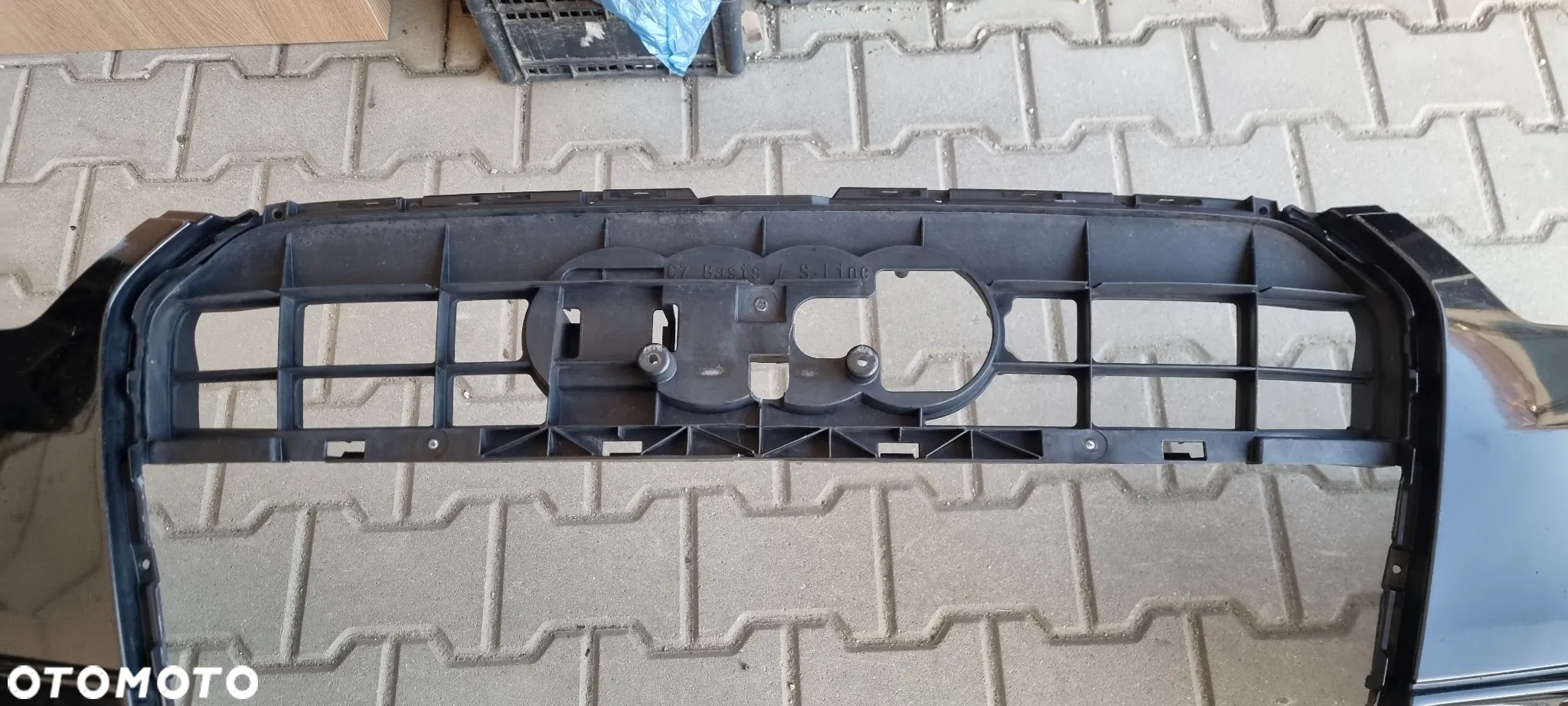 Audi A6 C7 S-LINE 11-14 zderzak przód oryginał MB014 - 15
