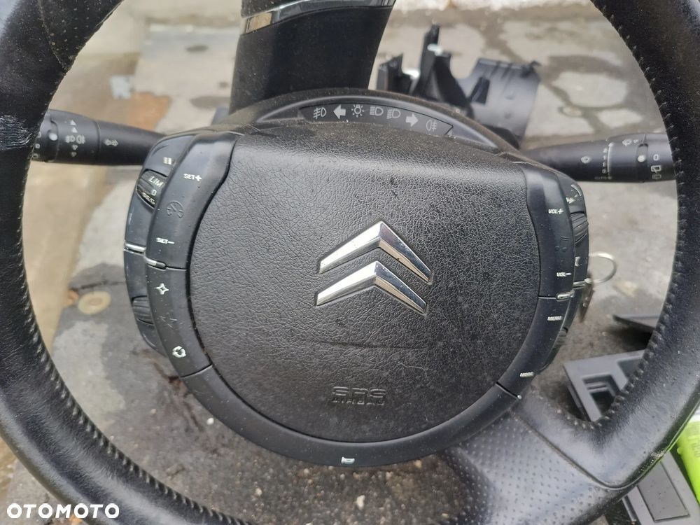 CITROEN C4 I PODUSZKA POWIETRZNA KIEROWCY Z KIEROWNICY CZARNA - 1