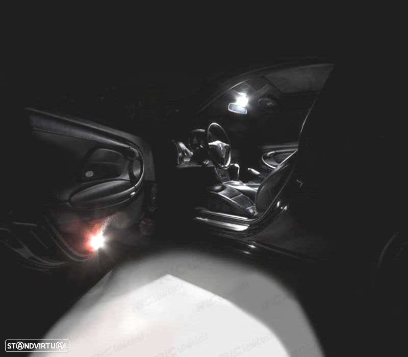 KIT COMPLETO 12 LAMPADAS LED INTERIOR PARA MINI COOPER ROADSTER R59 12-15 - 4