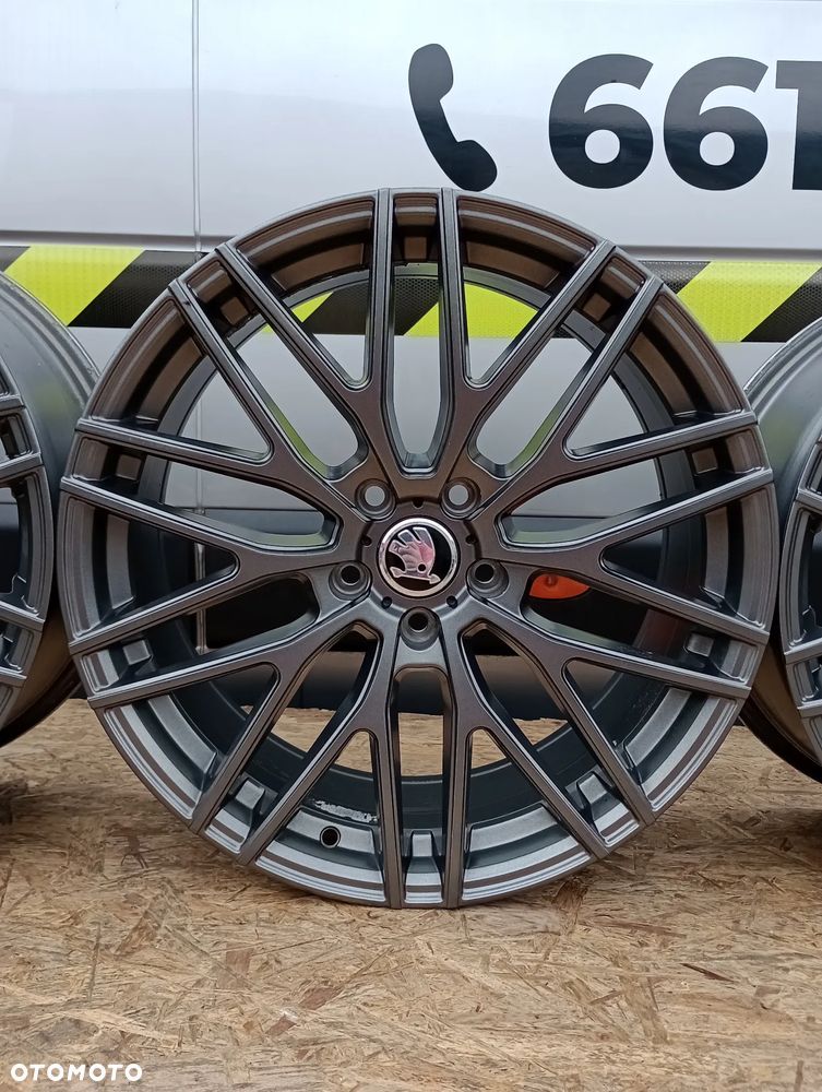 FELGI ALUMINIOWE 5x112 R19 8J ET45 57,1 SKODA ELROQ ENYAQ iV KAROQ KODIAQ OCTAVIA SUPERB YETI - 5