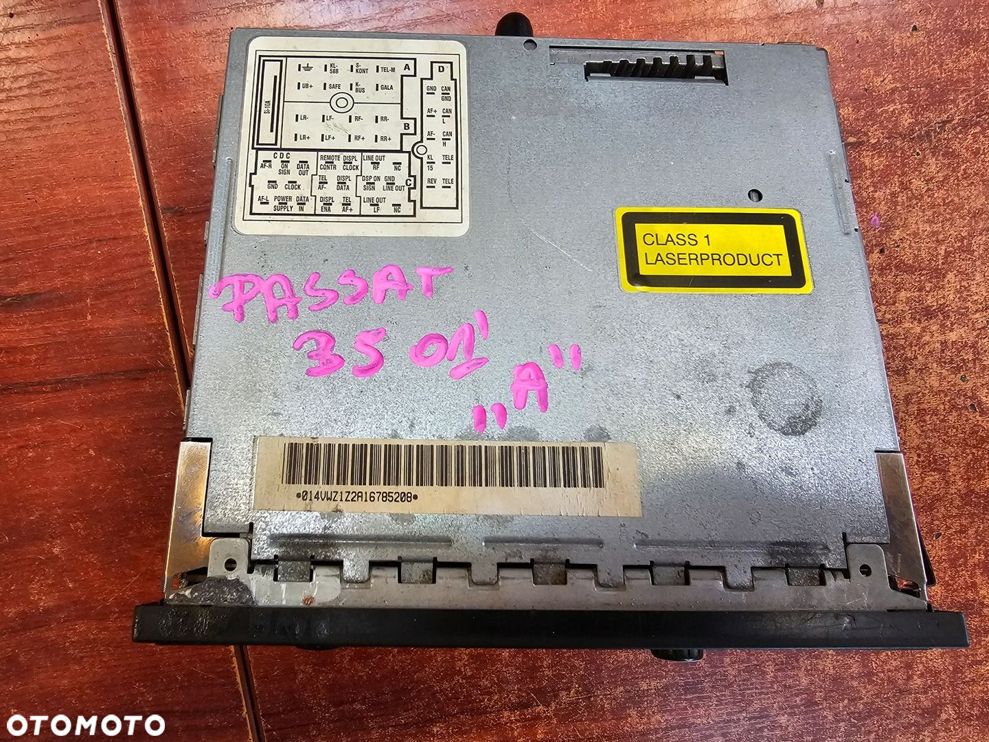 RADIO CD NAWIGACJA VW BORA 1J0035191A 7612001377 - 2