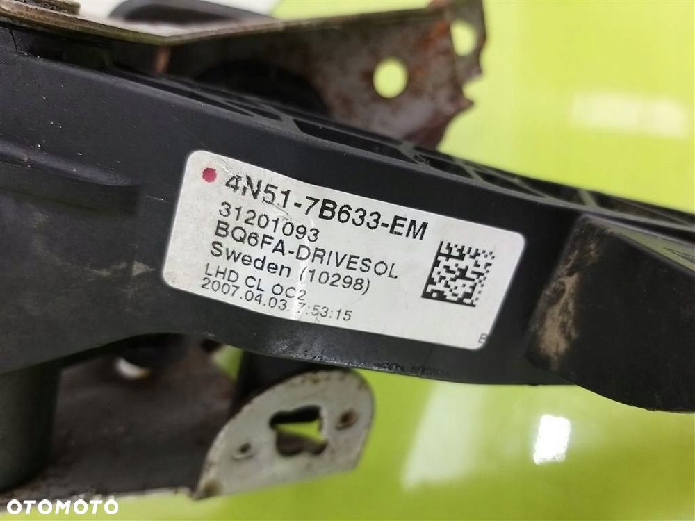 Pedał sprzęgła Volvo V50 2004-2012 4N517B633EM 3M517A543AF ORYGINAŁ - 2