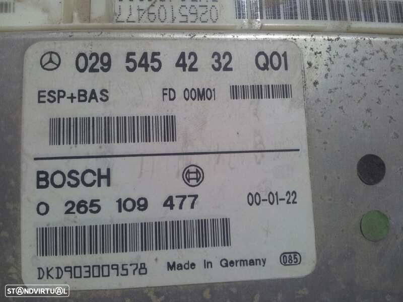 QUADRO ELÉTRICO MERCEDES CLASE A (W168) 1.7 CDI DIESEL CAT - 3