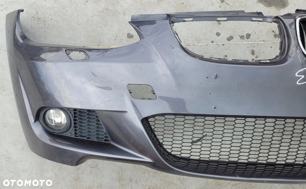 ZDERZAK PRZÓD PRZEDNI M PAKIET BMW E92 E93 A22 SPARKLING GRAPHITE - 3