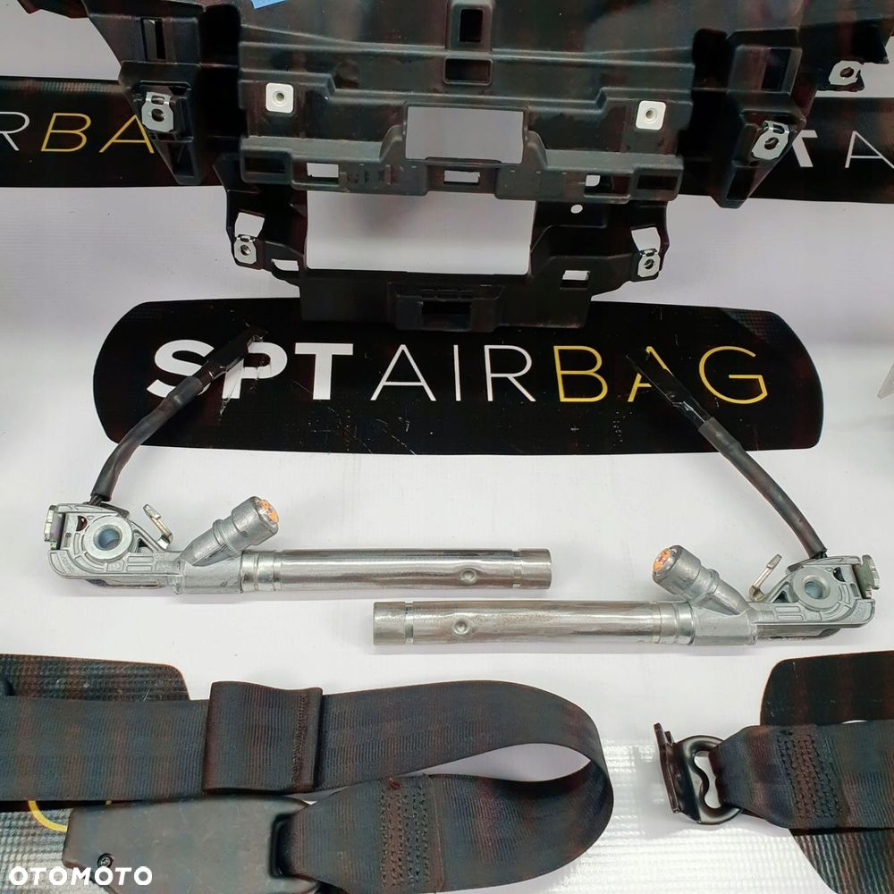 RENAULT MEGANE IV 4 DESKA ROZDZIELCZA KONSOLA KOKPIT PULPIT PODUSZKI AIRBAG AIR BAG PASY KIT SET - 6