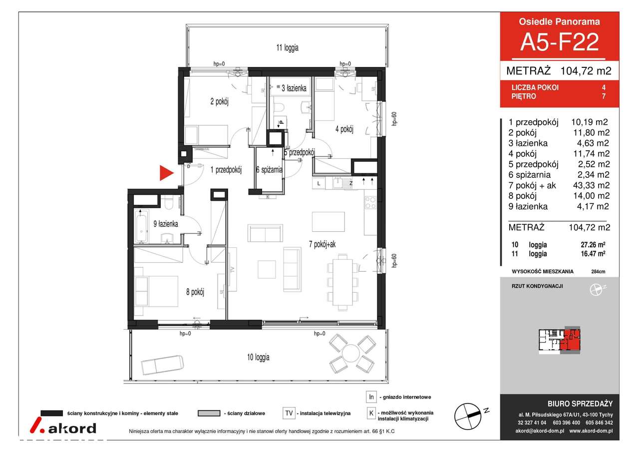 Słoneczny APARTAMENT, 3 sypialnie, spiżarnia, 2 łazienki, d.salon, box