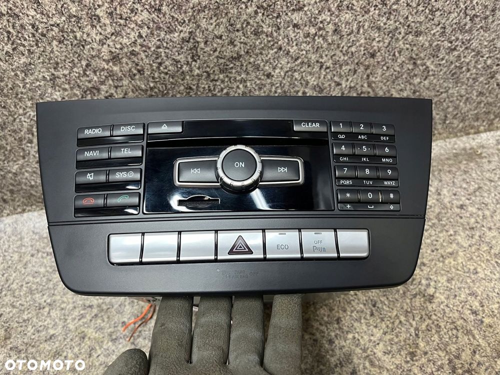 Radio nawigacja GPS czytnik plyt CD Mercedes W204 LIFT BDB W212 - 2