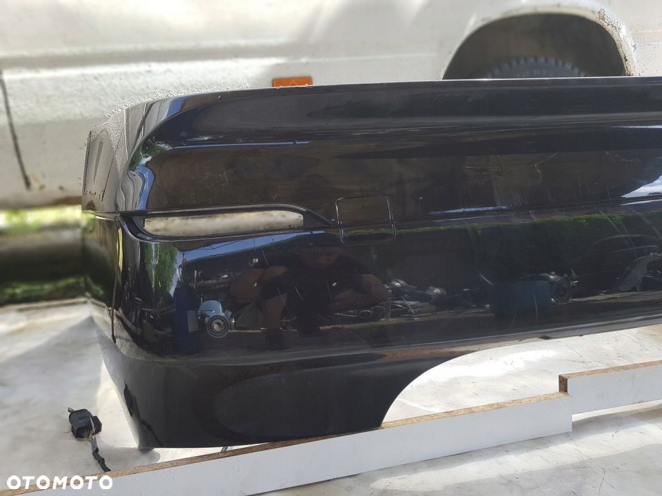 zderzak tył BMW E60 PDC schwarz II - 6